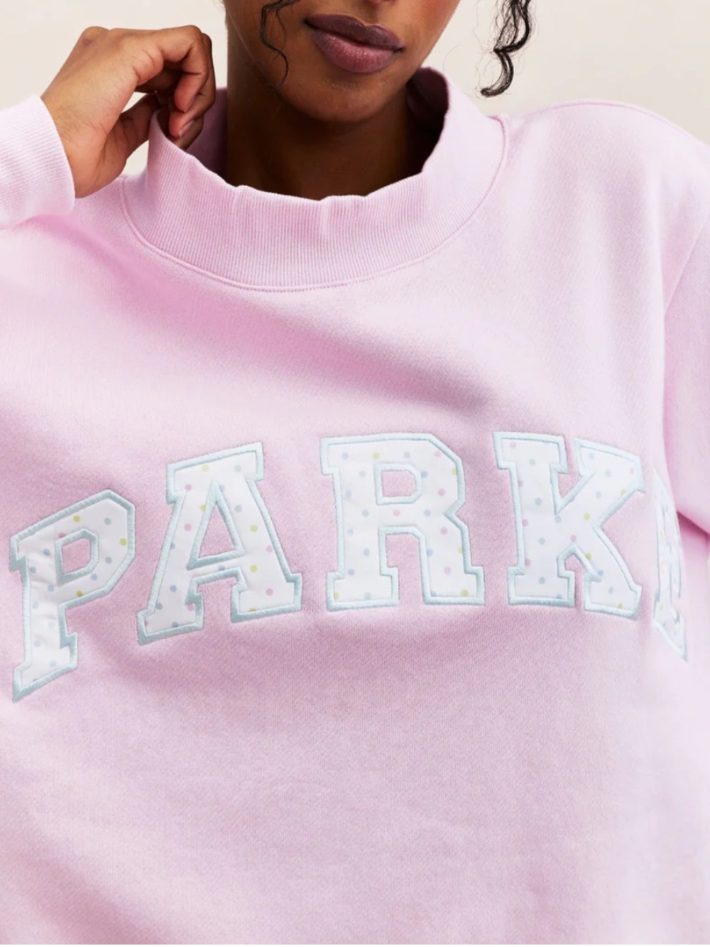PARKE BIRTHDAY CAKE MOCKNECK SIZE S/M BRAND NEW